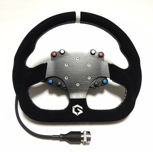 Racing Steering Wheel Package (8-Button)