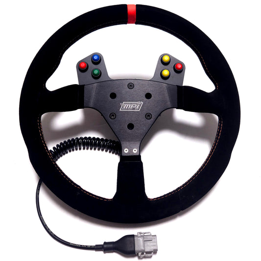 Racing Steering Wheel Package (6-Button)